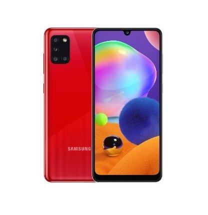 Galaxy A31-Phone-Samsung-64GB-Prism Crush Red-Fair-UNLOCKED PHONE SALES