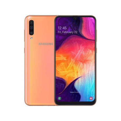 Galaxy A50-Phone-Samsung-64GB-Coral-Fair-UNLOCKED PHONE SALES