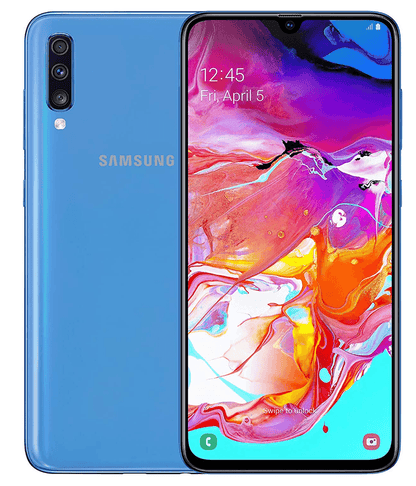 Galaxy A70-Phone-Samsung-128GB-Blue-Fair-UNLOCKED PHONE SALES