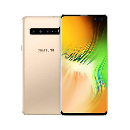 Galaxy S10 5G-Phone-Samsung-256GB-Gold-Fair-UNLOCKED PHONE SALES