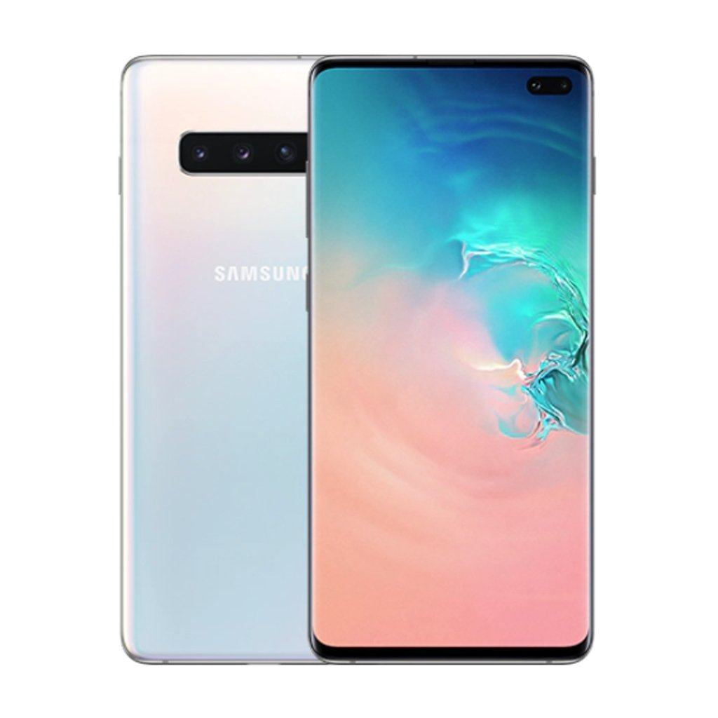 Galaxy S10+-Phone-Samsung-128GB-Prism White-Fair-UNLOCKED PHONE SALES