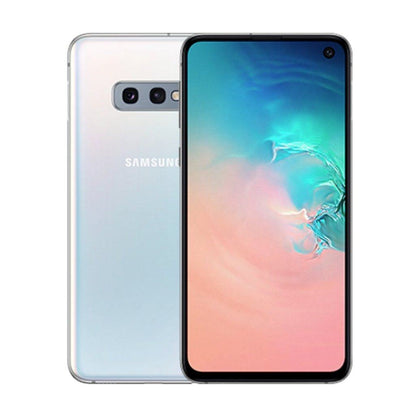 Galaxy S10e-Phone-Samsung-128GB-Prism White-Fair-UNLOCKED PHONE SALES