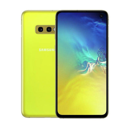 Galaxy S10e-Phone-Samsung-128GB-Canary Yellow-Fair-UNLOCKED PHONE SALES