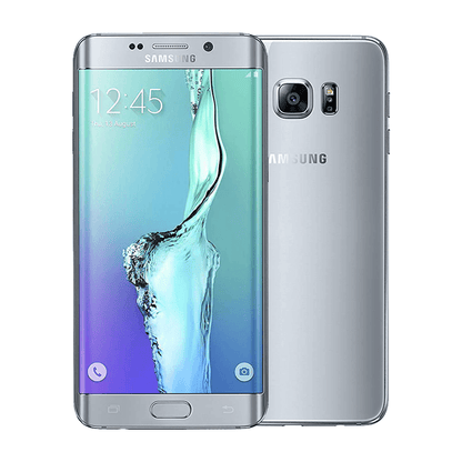 Galaxy S6 Edge Plus-Phone-Samsung-32GB-Silver Titan-Fair-UNLOCKED PHONE SALES