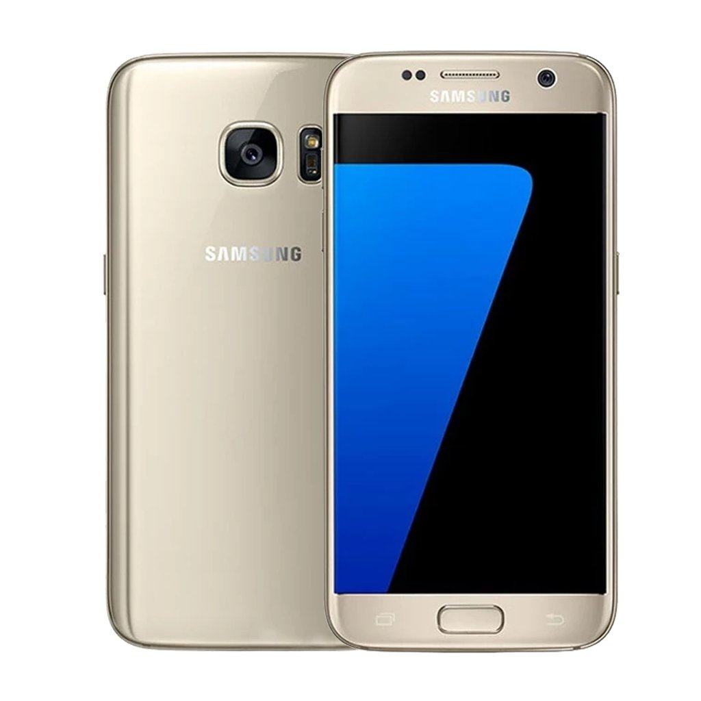 Galaxy S7-Phone-Samsung-32GB-Gold-Fair-UNLOCKED PHONE SALES