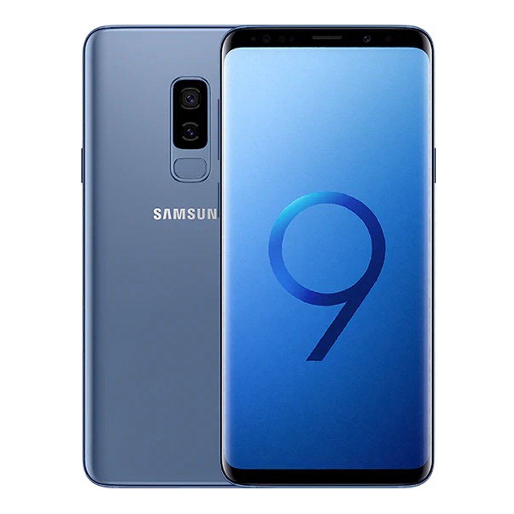 Galaxy S9+-Phone-Samsung-64GB-Coral Blue-Fair-UNLOCKED PHONE SALES