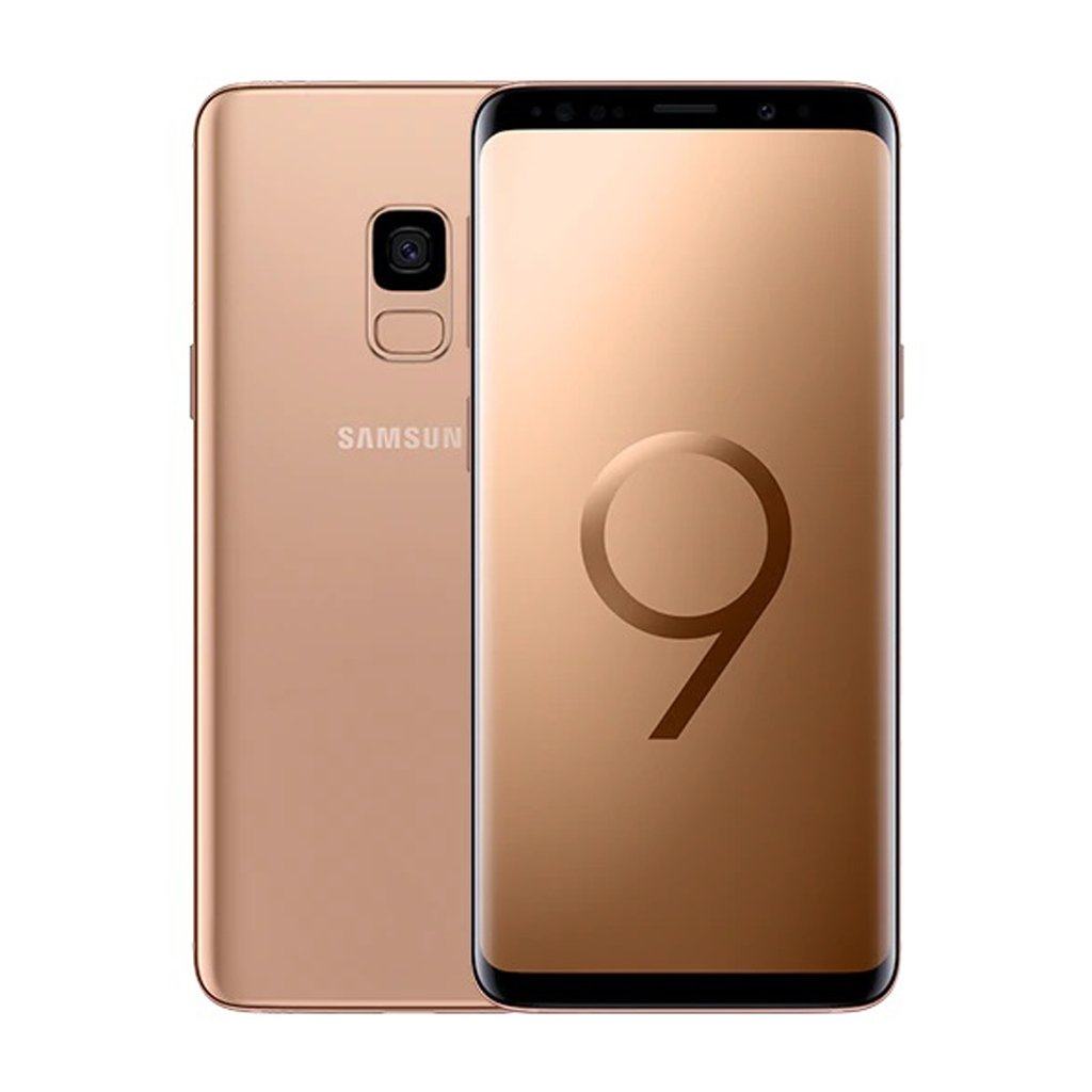Galaxy S9-Phone-Samsung-64GB-Sunrise Gold-Fair-UNLOCKED PHONE SALES