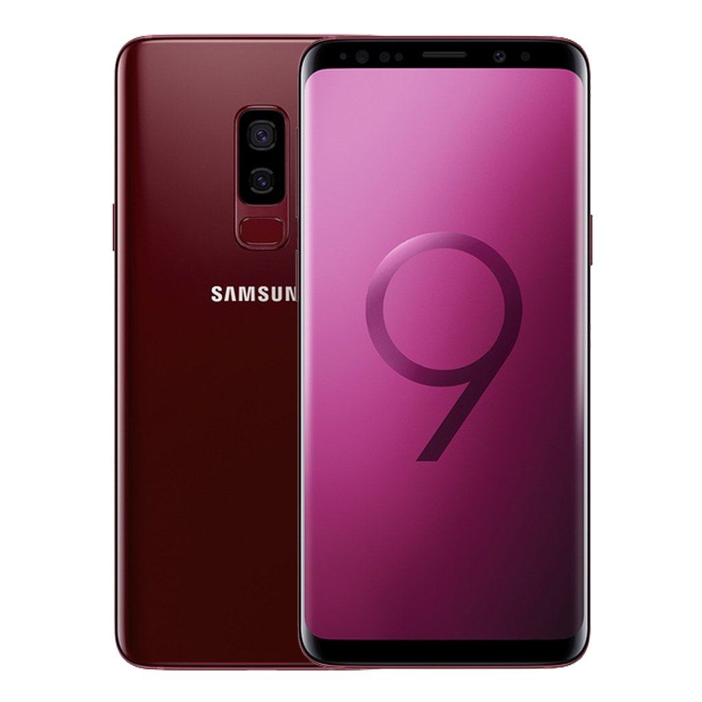 Galaxy S9+-Phone-Samsung-64GB-Burgundy Red-Fair-UNLOCKED PHONE SALES