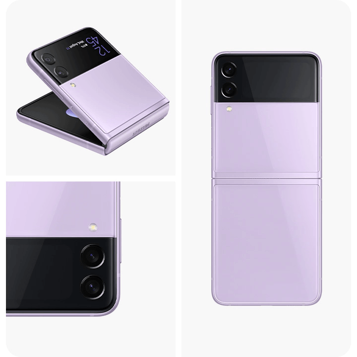 Galaxy Z Flip 3 5G 256GB-Phone-Samsung-256GB-Lavender-Fair-UNLOCKED PHONE SALES