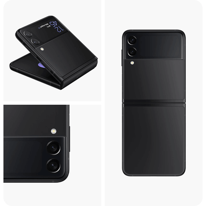 Galaxy Z Flip 3 5G 256GB-Phone-Samsung-256GB-Phantom Black-Fair-UNLOCKED PHONE SALES