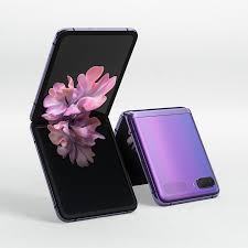 Galaxy Z Flip-Phone-Samsung-256GB-Mirror Purple-Good-UNLOCKED PHONE SALES