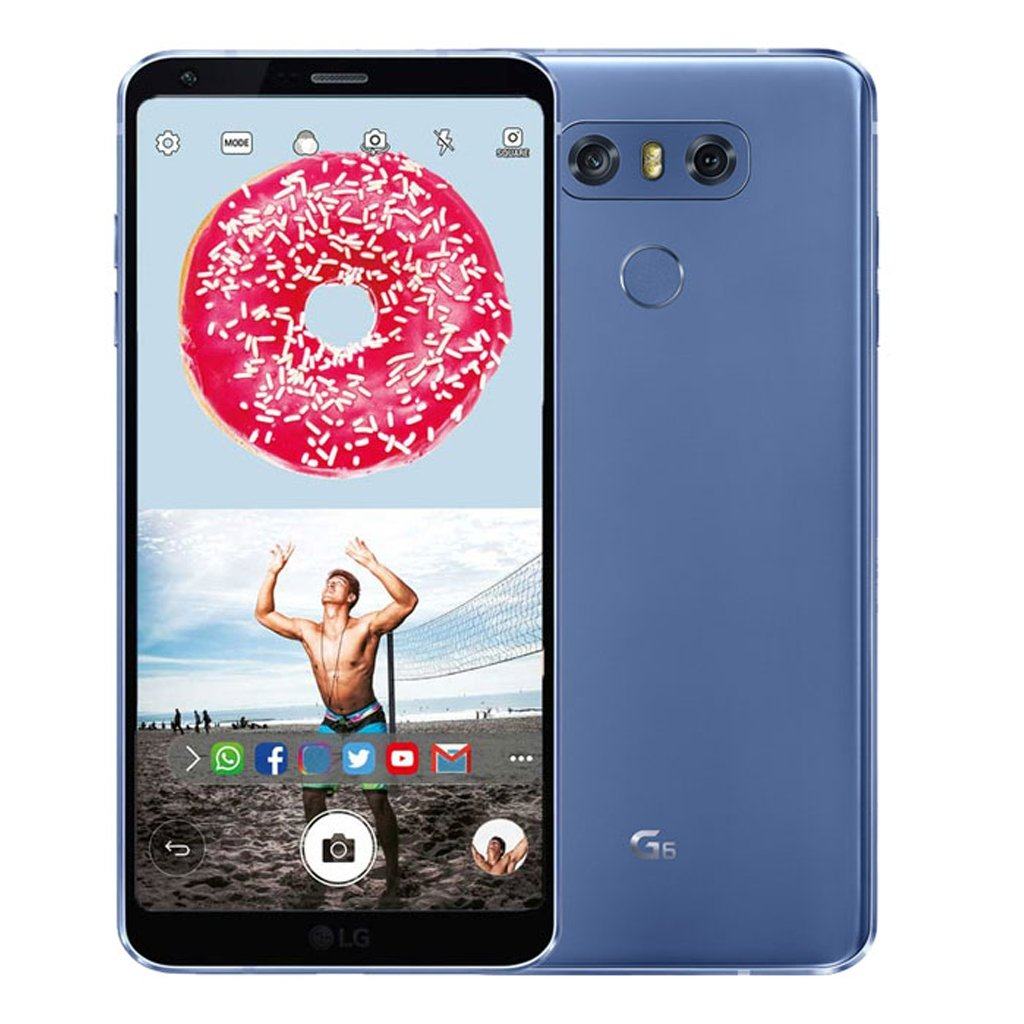 LG G6-Phone-LG-64GB-Marine Blue-Excellent-UNLOCKED PHONE SALES