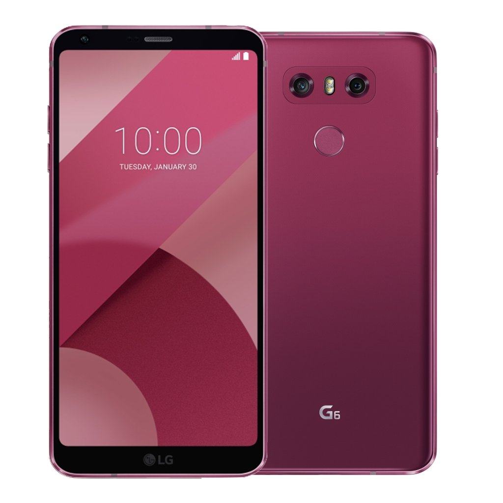 LG G6-Phone-LG-64GB-Raspberry Rose-Excellent-UNLOCKED PHONE SALES