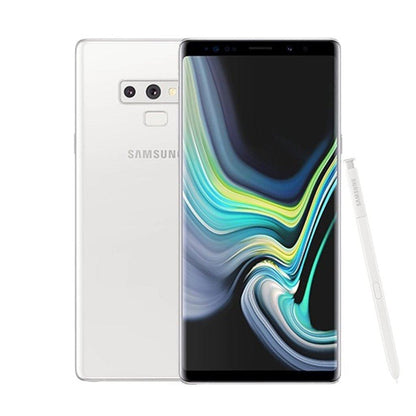 Unlocked Galaxy Note 9-Phone-Samsung-128GB-Pure White-Fair-UNLOCKED PHONE SALES